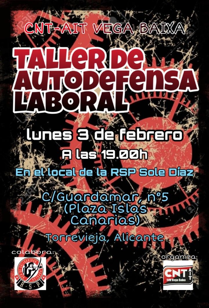 taller autodefensa laboral