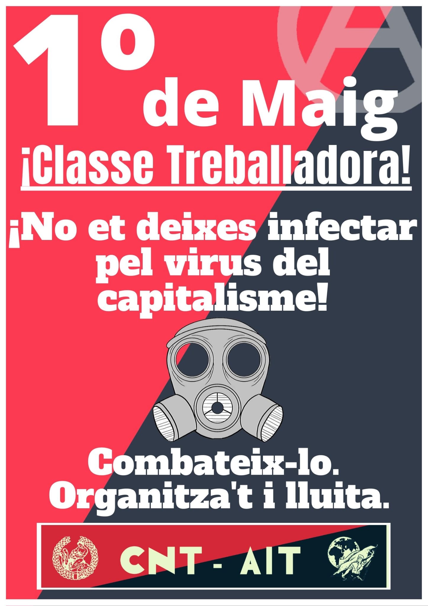 cartel 1 mayo cnt ait clase trabajadora