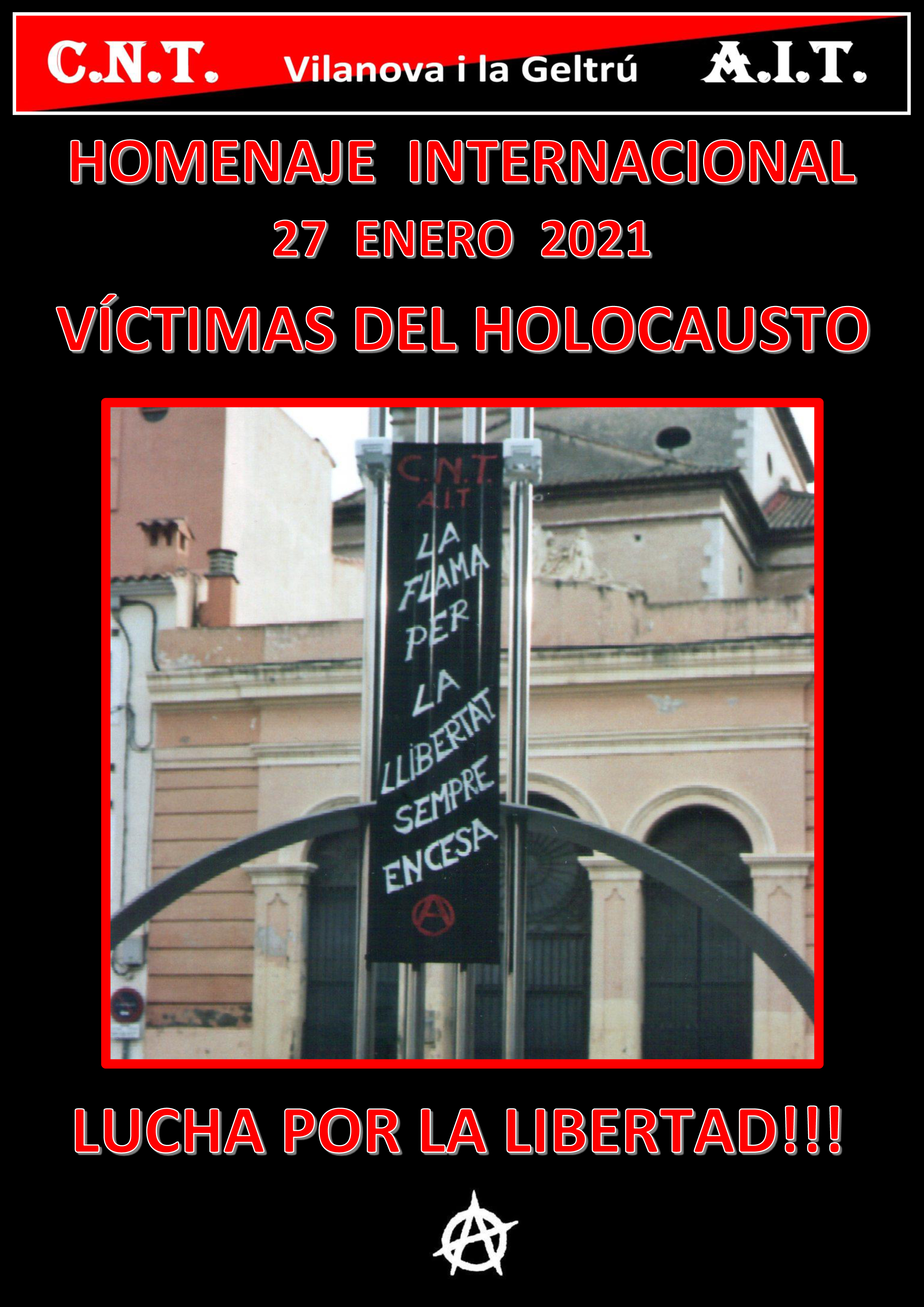 Cartel cnt ait holocausto