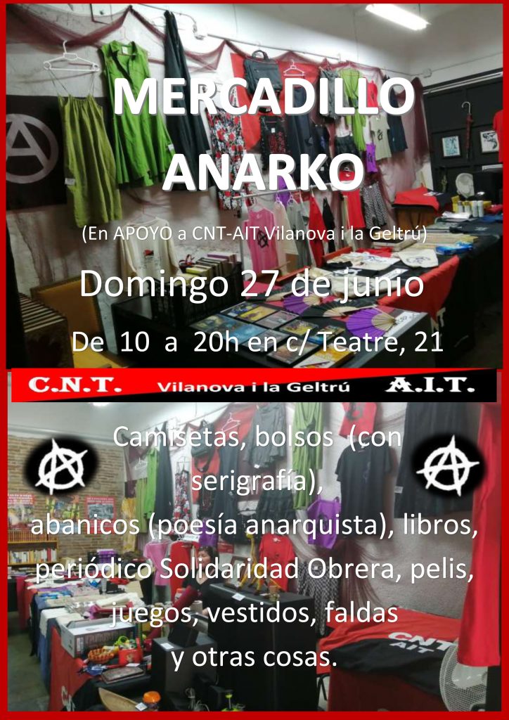 CARTEL MERCADILLO ANARKO 27 JUNIO 2021