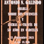 Antonio Nieto Galindo Charla sobre sus vivencias y luchas a través de 50 años en las cárceles