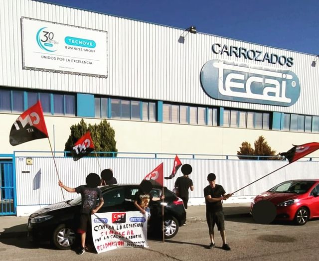 Comunicado conflicto Carrozados Tecai (Grupo Tecnove)