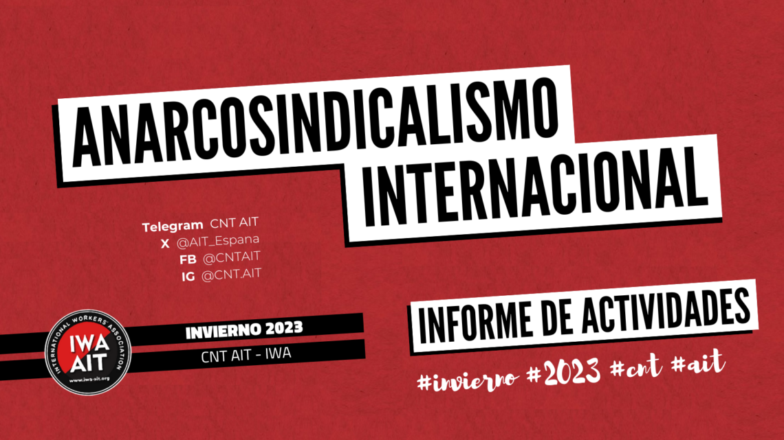 Anarcosindicalismo internacional (diciembre 2023).