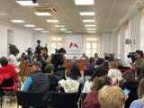 Acto de CNT-AIT en un pleno del Ayuntamiento de Mont-roig del Camp