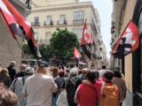Manifestación en defensa y en contra de la privatización de la Salud pública