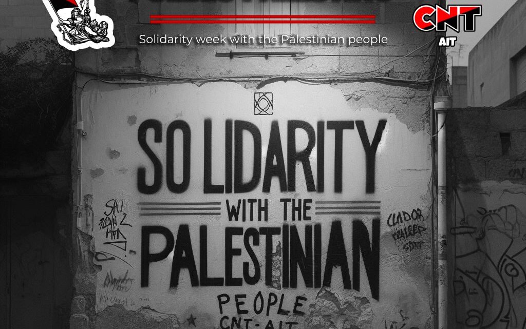 Semana de Lucha contra la guerra capitalista y el genocidio sobre el pueblo palestino
