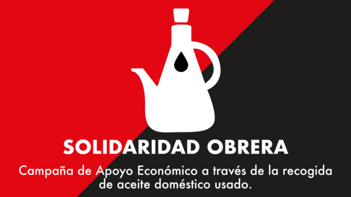 Tu aceite domestico usado puede ayudar a las luchas obreras en la provincia