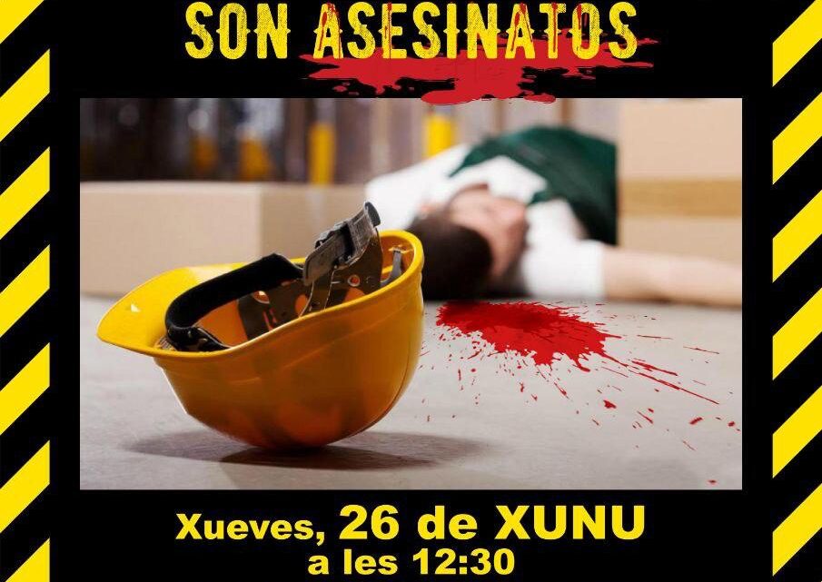 COMUNICADO DE CSI Y CNT-AIT ASTURIES, ANTE LOS «ASESINATOS» LABORALES COMUNICADO DE CSI Y CNT-AIT ASTURIES, ANTE LOS «ASESINATOS» LABORALES