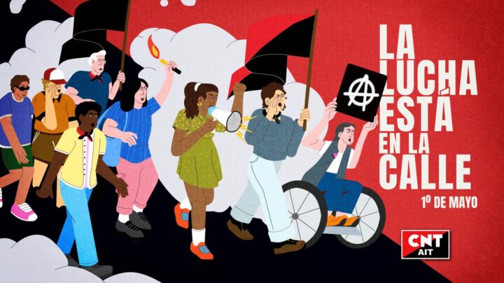 1 DE MAYO. La lucha está en la calle. 🔴⚫️📢